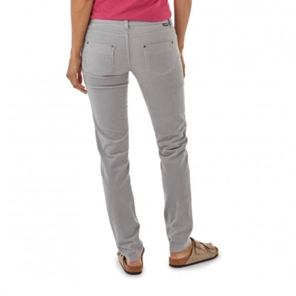 Patagonia Organic Cotton Fitted Corduroy Pants Size 26 Light Gray